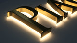 Face Illuminated LED Letters